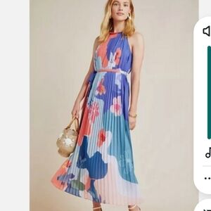 Anthropologie Encanta Maxi Dress Size Small